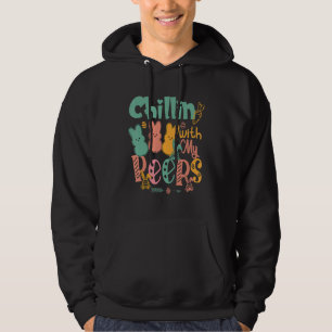 Funny Chillin mit meinem Pëp-Lehrer zum Ostertag Hoodie