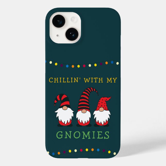 Funny Chillin' mit meinen Gnomen Weihnachtslöffel  Case-Mate iPhone Hülle (Rückseite)