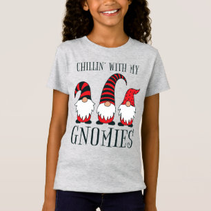 Funny Chillin' mit meinen Gnomen Weihnachtslöffel  T-Shirt