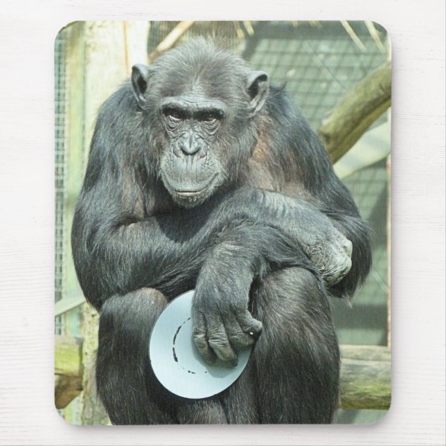 FUNNY CHIMPANZEE MOUSEPAD (Vorne)