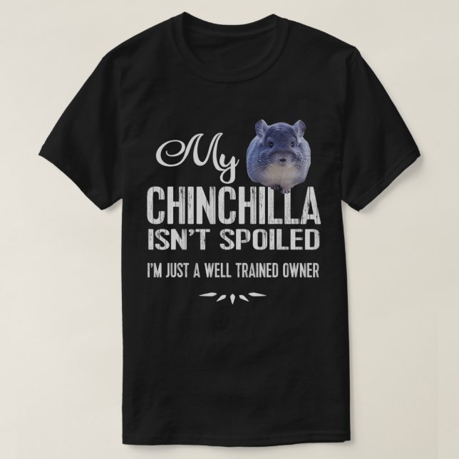 Funny Chinchilla T-Shirt (Design vorne)