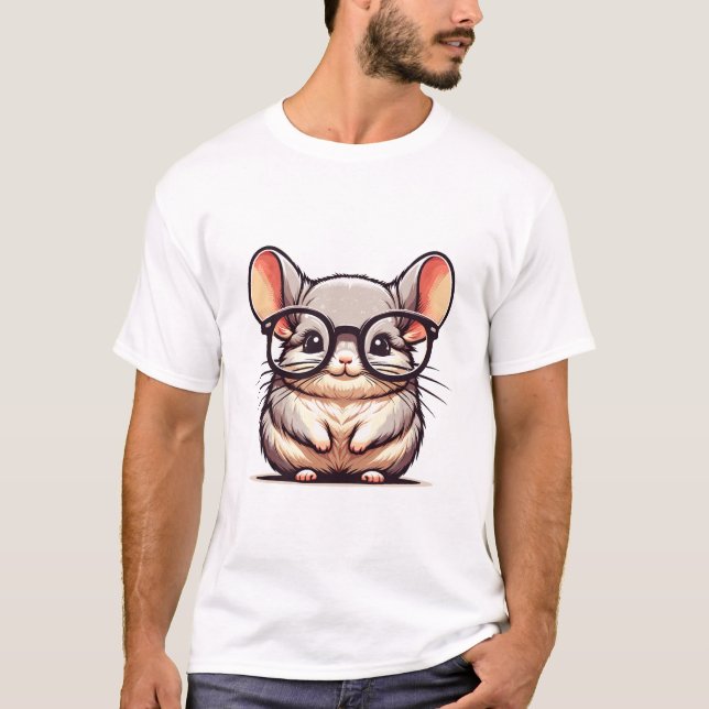 Funny Chinchilla T-Shirt (Vorderseite)