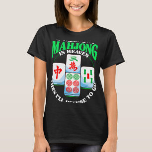 Funny Chinese Mahjong Tile Game T-Shirt