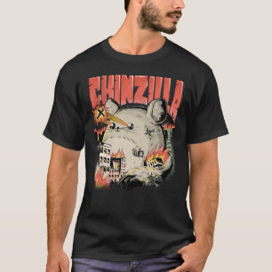 Funny CHINZILLA Cool Gift For Chinchilla Owners T-Shirt