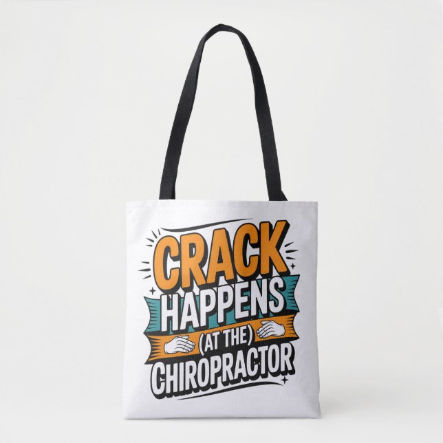 Funny Chiropracic Zitate Spine Crack Spaß (Vorderseite)