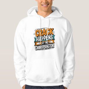 Funny Chiropracic Zitate Spine Crack Spaß Hoodie