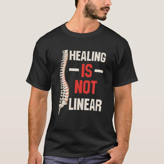 Funny Chiropractor Geschenkheilung ist nicht linea T-Shirt (Vorderseite)