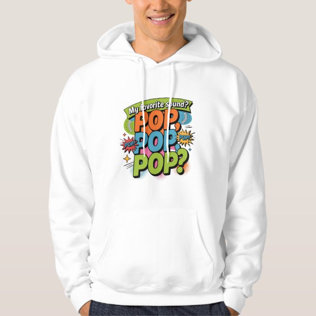 Funny Chiropractor Pop Sound Gift Hoodie (Vorderseite)