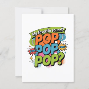 Funny Chiropractor Pop Sound Gift Postkarte