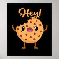 Funny Chocolate Chip Cookie Ein Biss aus dem Haus 