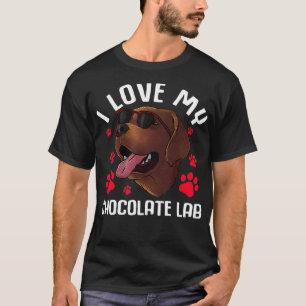 Funny Chocolate Labrador Retriever Gift Men Labrad T-Shirt