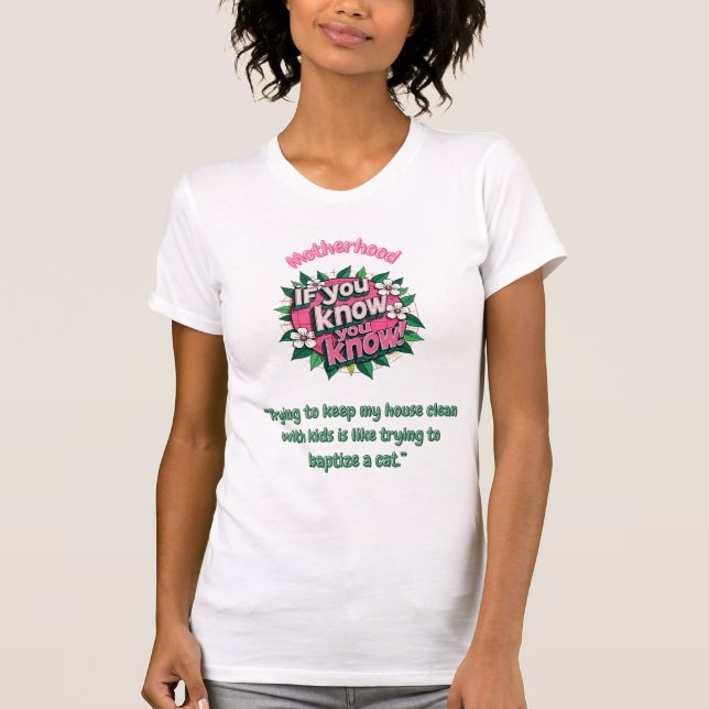 Funny Christian Mother quote shirt. T-Shirt (Vorderseite)