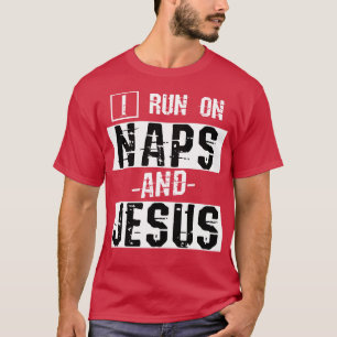 Funny Christlich Gift Nickerchen beten Jesus Chris T-Shirt