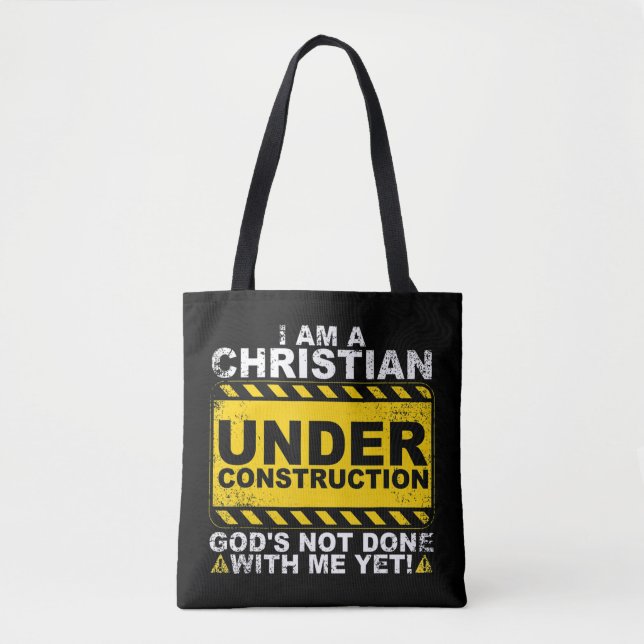 Funny Christlich unter Baugift katholisch (Vorderseite)