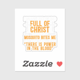 Funny Christlicher religiöser Diener Gottes treu Aufkleber