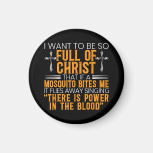 Funny Christlicher religiöser Diener Gottes treu Magnet