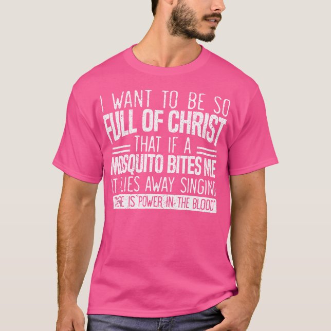 Funny Christlicher religiöser Diener Gottes treu T-Shirt (Vorderseite)