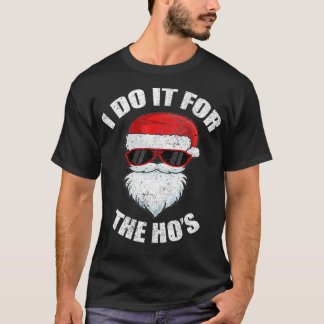 Funny Christmas Adult Naughty Dirty Pajama Ho Pj M T-Shirt