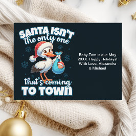 Funny Christmas Baby Pregnancy Ankündigung