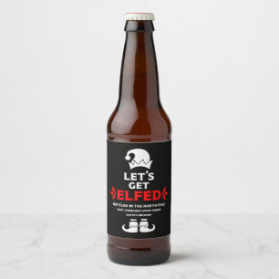 Funny Christmas Beer Labels Bierflaschenetikett