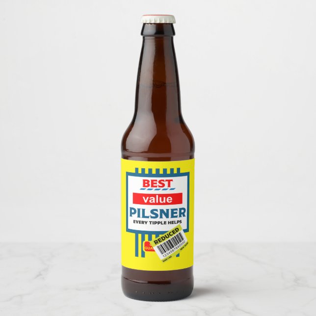 Funny Christmas Beer Labels Bierflaschenetikett (Vorderseite)