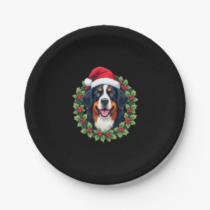 Funny Christmas Bernese Mountain Dog Tank Top Pappteller