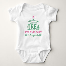 Funny Christmas Bodysuit Baby Girls Ich bin das Ge Strampler
