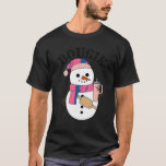 Funny Christmas Boo jee Snowman Bougie Christmas W T-Shirt<br><div class="desc">Funny Christmas Boo jee Snowman Bougie Weihnachten Winter</div>