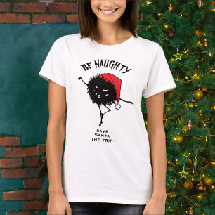 Funny Christmas böse Charakter sein scheußlich T-Shirt