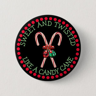 Funny Christmas Button