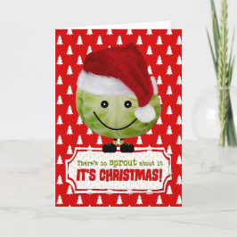 Funny Christmas Card - Das glückliche Weihnachtsli Feiertagskarte