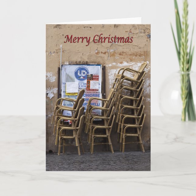 Funny Christmas Card Feiertagskarte (Vorderseite)