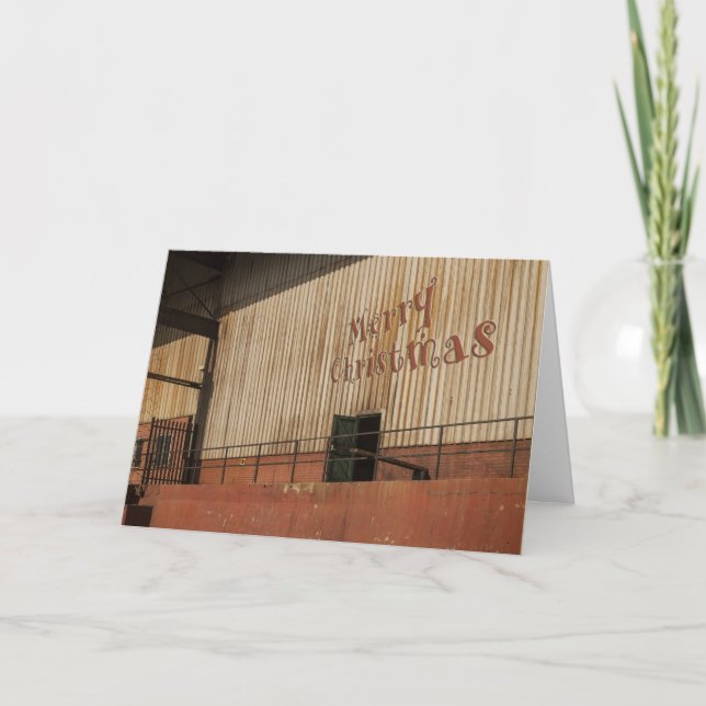 Funny Christmas Card Feiertagskarte (Vorderseite)