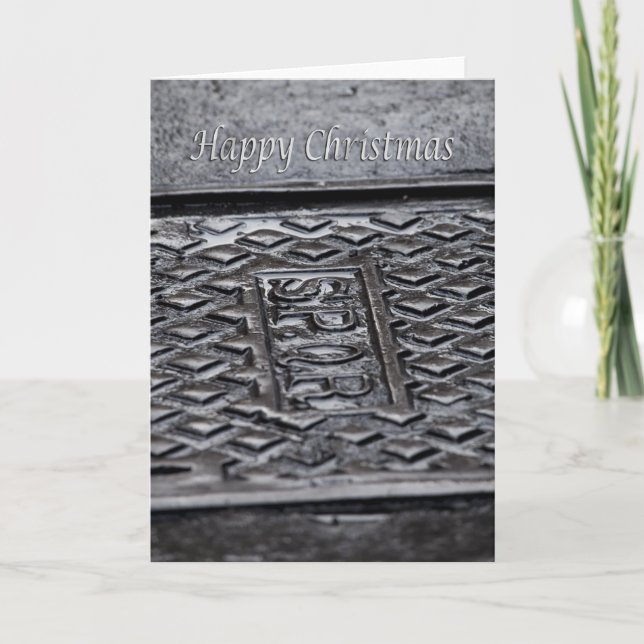 Funny Christmas Card Feiertagskarte (Vorderseite)