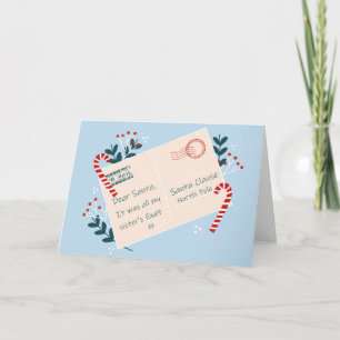 Funny Christmas Card für Sister Witty Spaß Karte