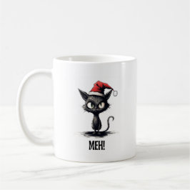 Funny Christmas Cat Kaffeetasse