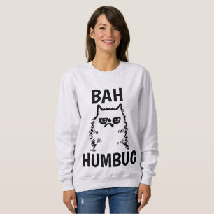 Funny Christmas CAT T - Shirt, Grumpy Sweatshirt