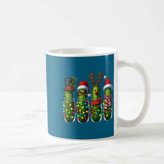 Funny Christmas Ckles Holiday Lights  Kaffeetasse (Rechts)