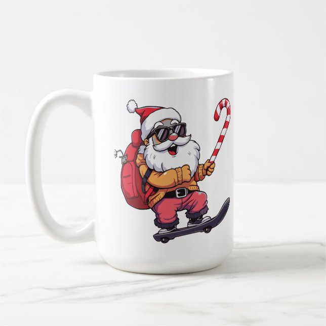 Funny Christmas Coffee Cup Gift Kaffeetasse (Links)