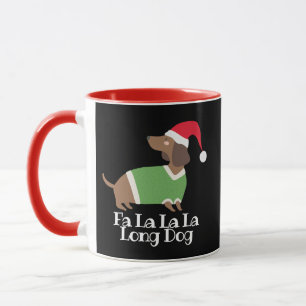 Funny Christmas Dackel Tasse