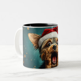 Funny Christmas dog Mugs Wird Merry Christmas Mug Zweifarbige Tasse