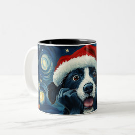 Funny Christmas dog Mugs Wird Merry Christmas Mug Zweifarbige Tasse