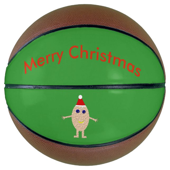 Funny Christmas Egg Basketballs (Vorderseite)