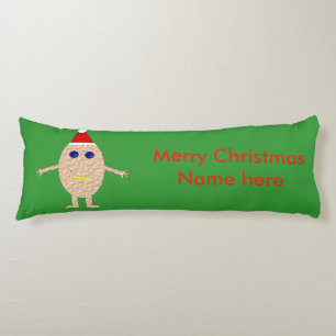 Funny Christmas Egg Body Kissen