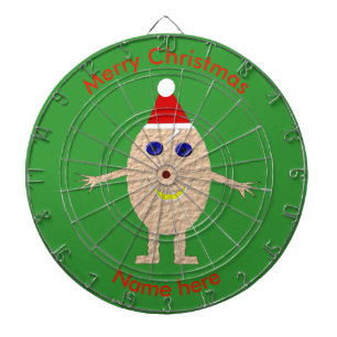 Funny Christmas Egg Dart Board Dartscheibe