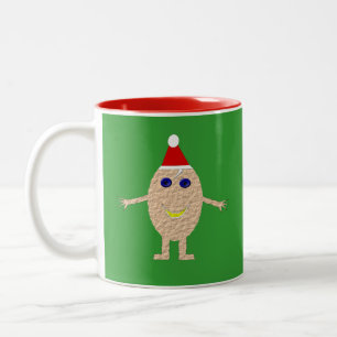 Funny Christmas Egg Tasse
