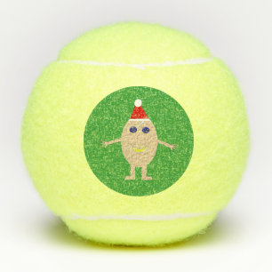 Funny Christmas Egg Tennisbälle