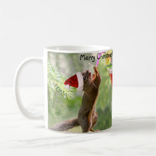 Funny Christmas Eichhörnchen Freunde Tasse maßgesc