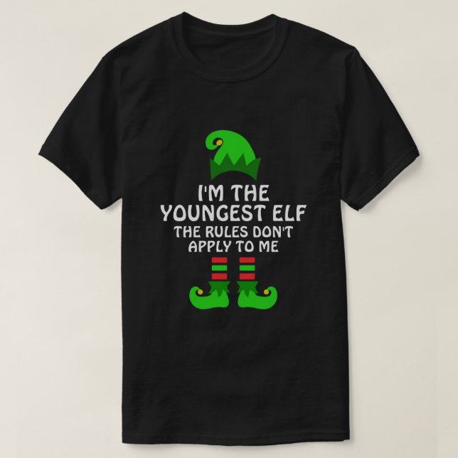 Funny Christmas Elf Ugly Weihnachtskraut Im The Th T-Shirt (Design vorne)