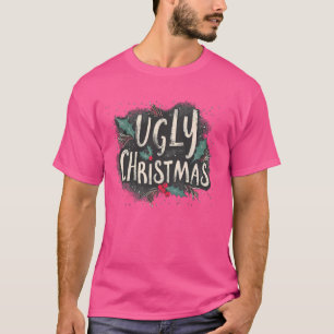 Funny Christmas Eve Outfit mit diesem hässlichen W T-Shirt